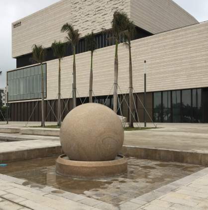 ประติมากรรมหิน Xingyan สร้างบอลฮวงจุ้ยที่ใหญ่ที่สุดในจีนแผ่นดินใหญ่ใน Zhuhai