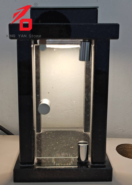 โคมไฟ LED สุสานพร้อมแผงโซลาร์เซลล์