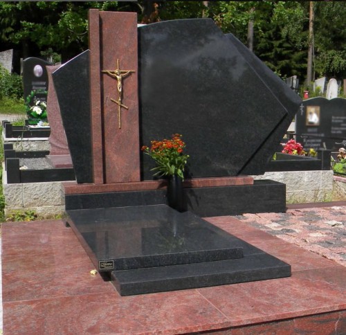Tombstone สไตล์ศิลปะสมัยใหม่ของ China Xingyan (รวมถึงการตกแต่งพระเยซูข้าม)